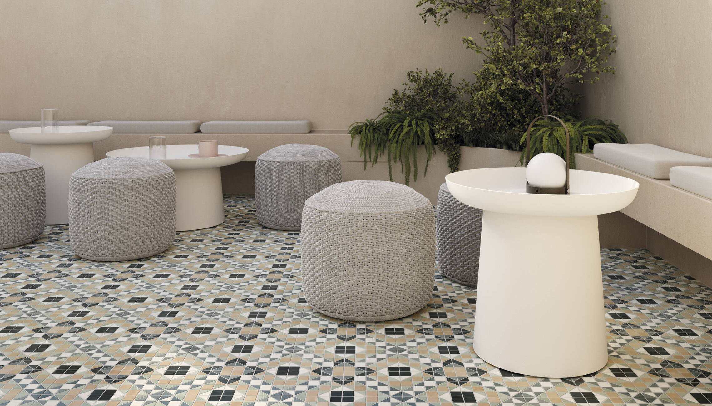 porcelain mosaic tile