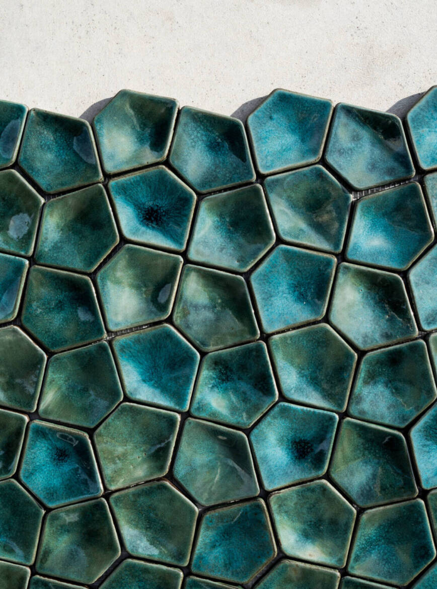 ceramic tiles for mosaic art